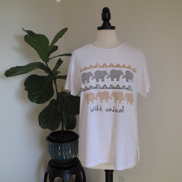 UNBRANDED Wild Animal Elephant Safari T-Shirt - Picture 9 of 10